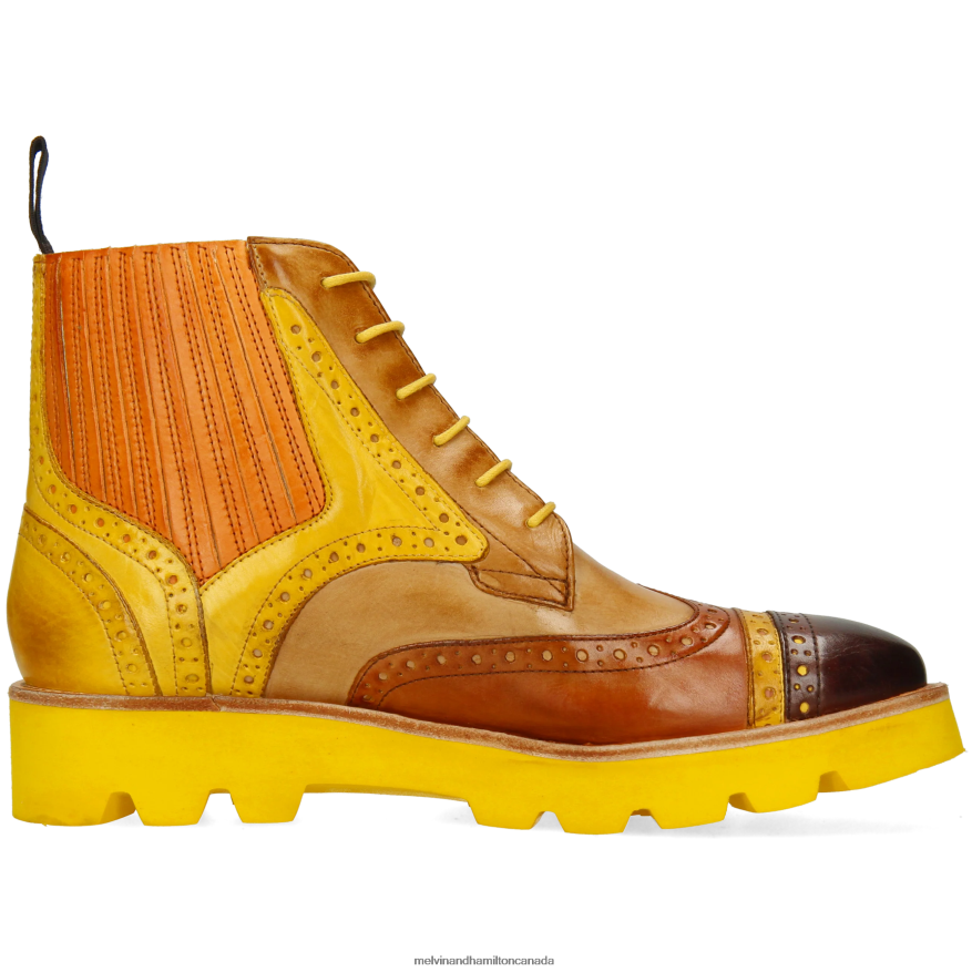 Women Melvin & Hamilton Multi Amelie 17 Ankle Boots P4V68P1086