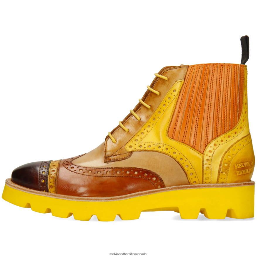 Women Melvin & Hamilton Multi Amelie 17 Ankle Boots P4V68P1086