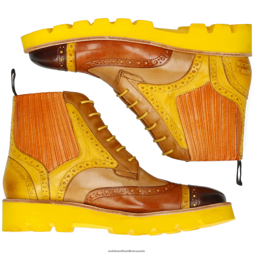 Women Melvin & Hamilton Multi Amelie 17 Ankle Boots P4V68P1086