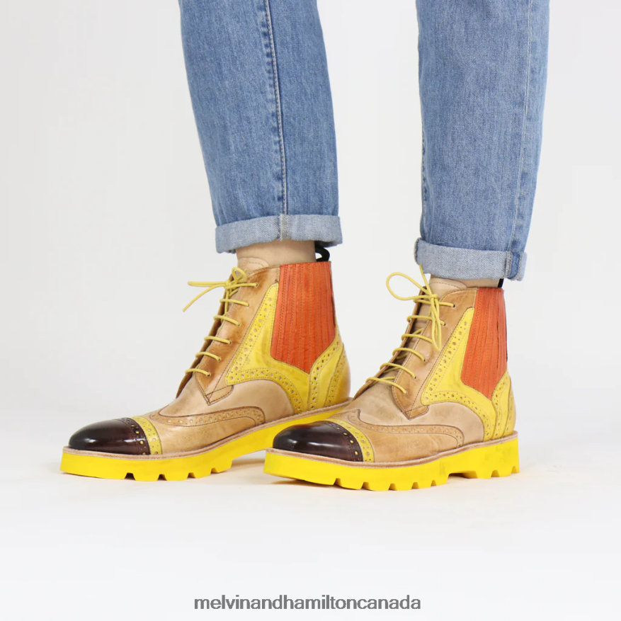 Women Melvin & Hamilton Multi Amelie 17 Ankle Boots P4V68P1086