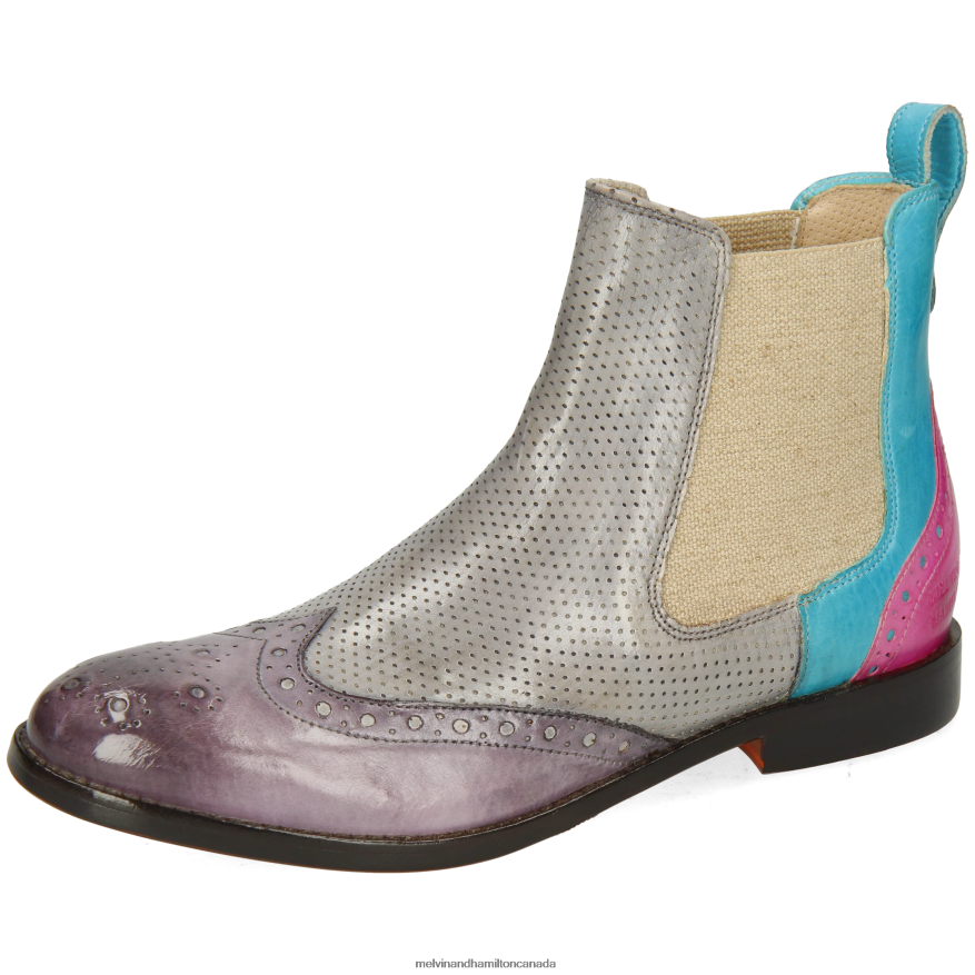 Women Melvin & Hamilton Multi Amelie 5 Ankle Boots P4V68P835