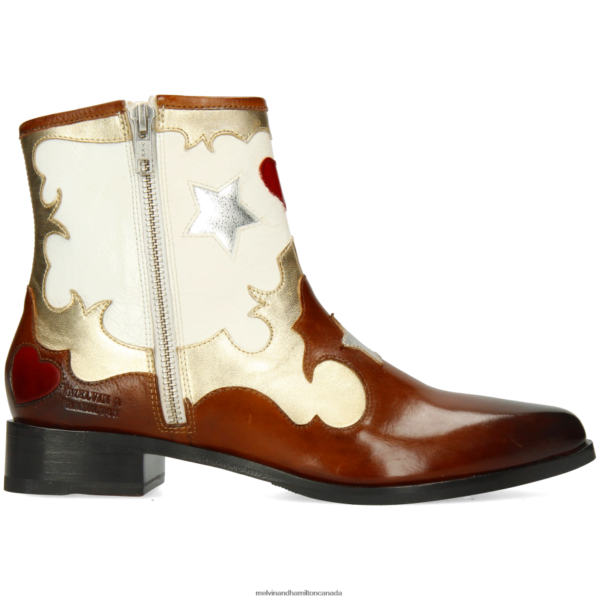 Women Melvin & Hamilton Multi Marlin 12 Ankle Boots P4V68P891