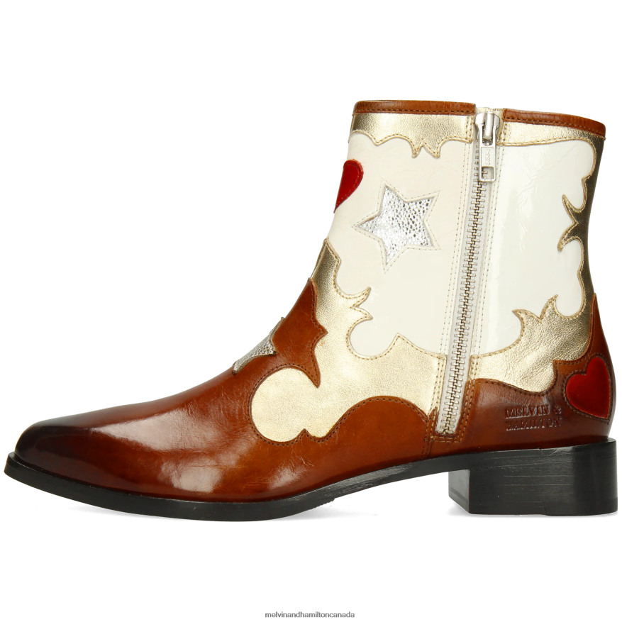 Women Melvin & Hamilton Multi Marlin 12 Ankle Boots P4V68P891