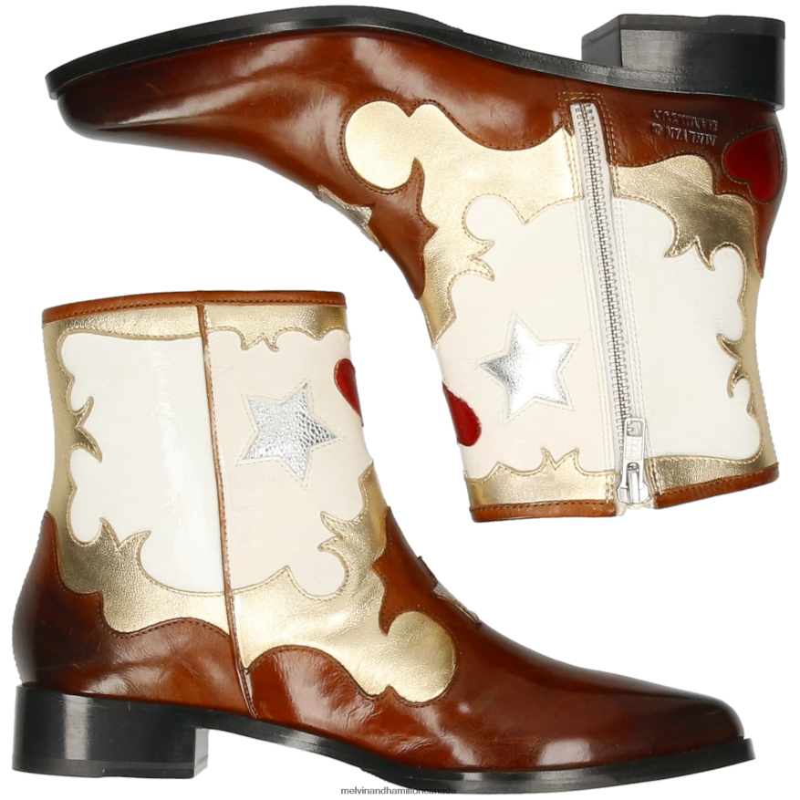 Women Melvin & Hamilton Multi Marlin 12 Ankle Boots P4V68P891
