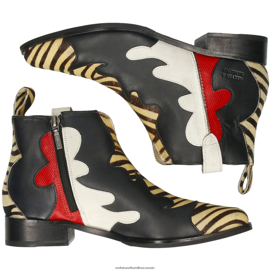 Women Melvin & Hamilton Multi Marlin 7 Ankle Boots P4V68P979