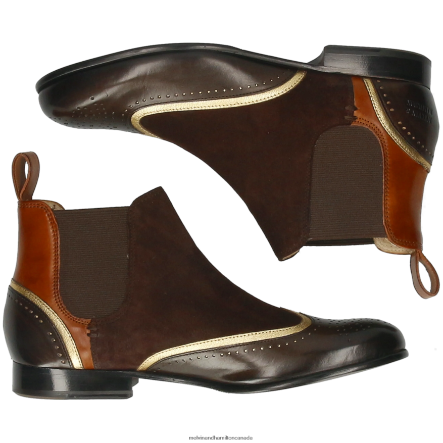 Women Melvin & Hamilton Multi Sally 19 Ankle Boots P4V68P872