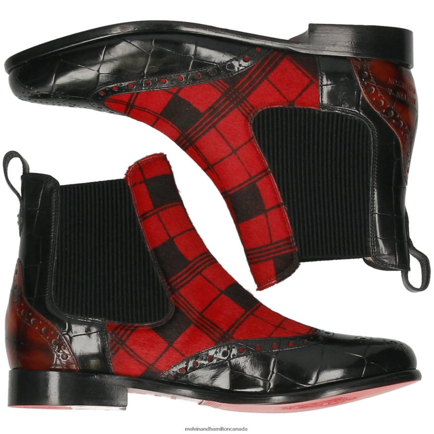 Women Melvin & Hamilton Multi Selina 29 Ankle Boots P4V68P1004