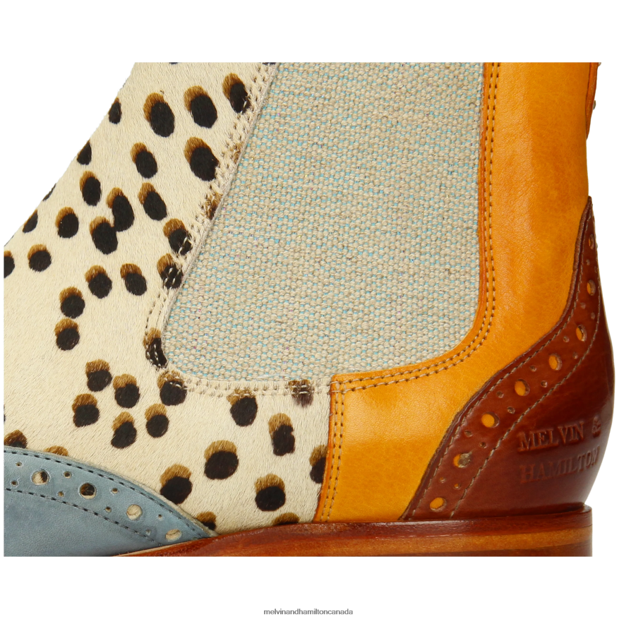 Women Melvin & Hamilton Multi Selina 29 Ankle Boots P4V68P1107