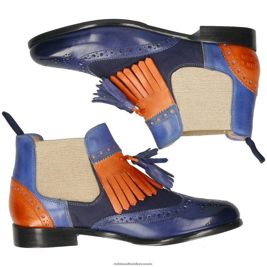 Women Melvin & Hamilton Multi Selina 5 Ankle Boots P4V68P778