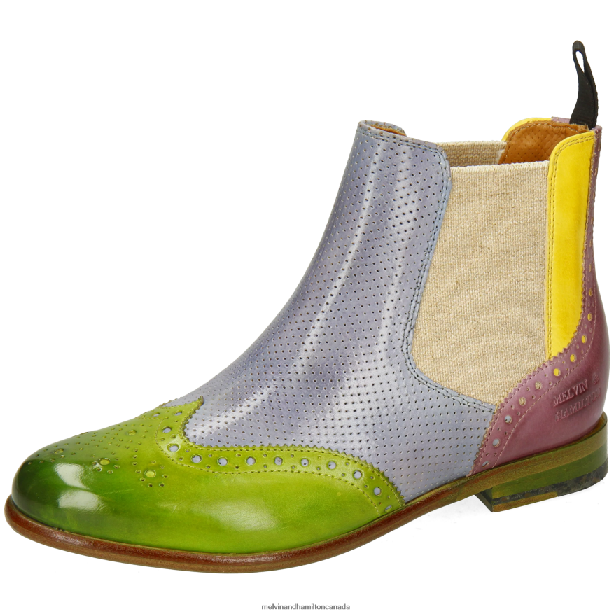 Women Melvin & Hamilton Multi Selina 6 Ankle Boots P4V68P816