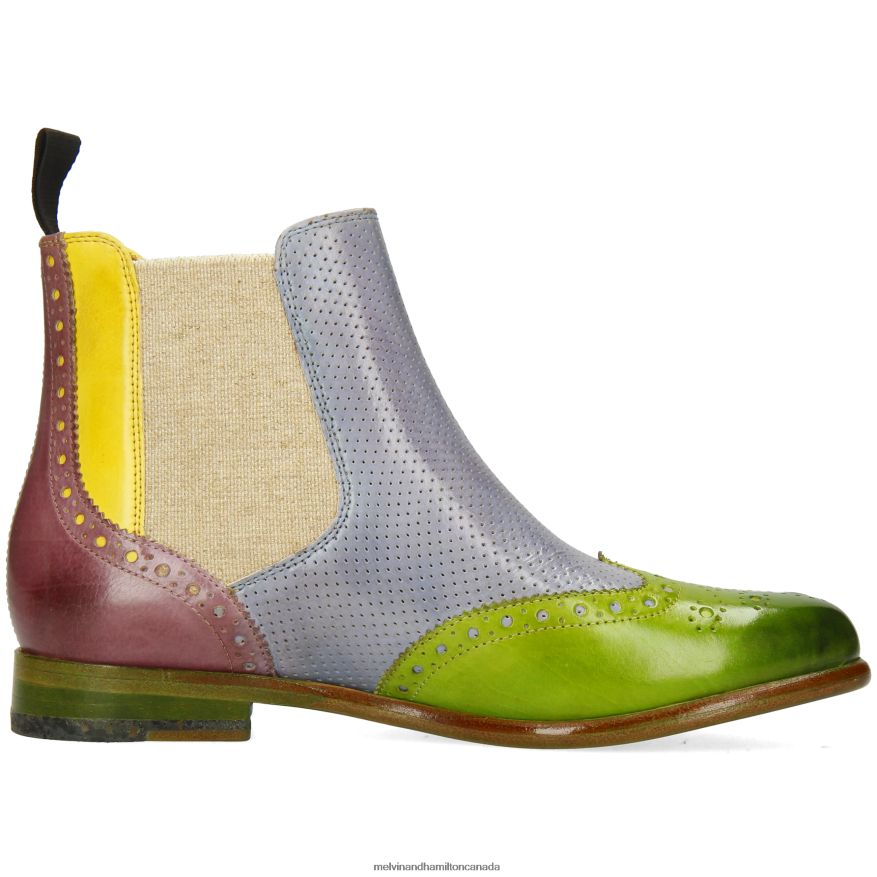 Women Melvin & Hamilton Multi Selina 6 Ankle Boots P4V68P816