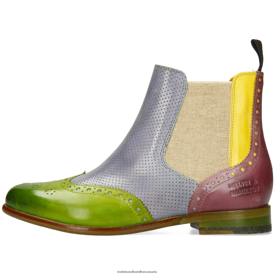 Women Melvin & Hamilton Multi Selina 6 Ankle Boots P4V68P816