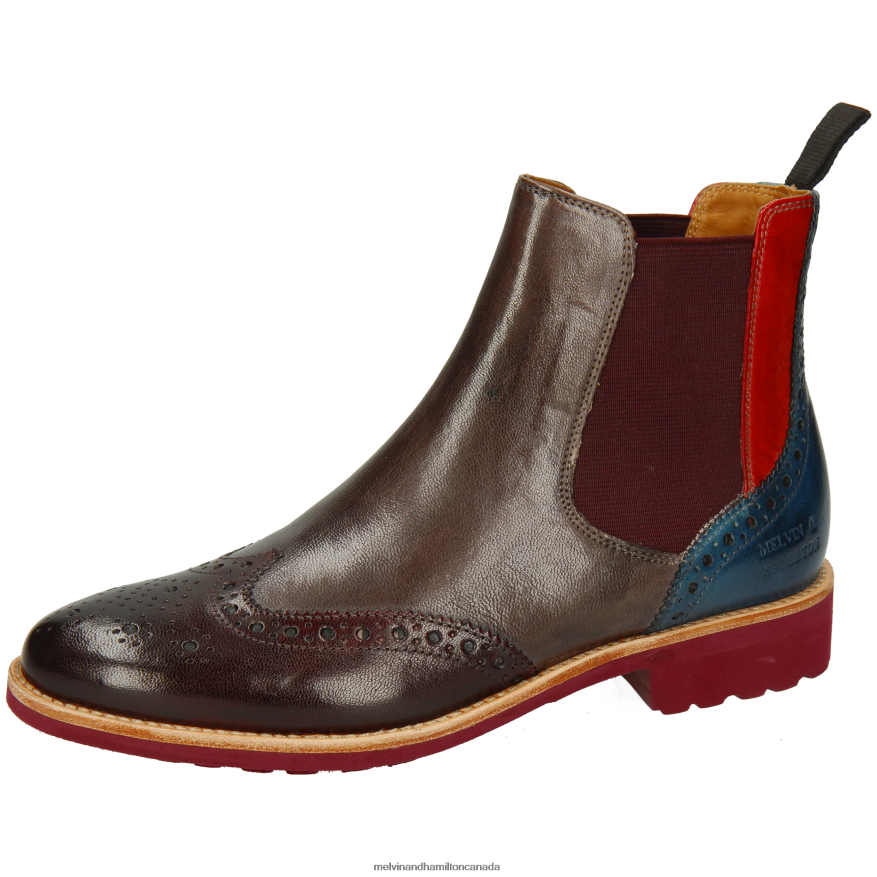 Women Melvin & Hamilton Multi Selina 6 Ankle Boots P4V68P861