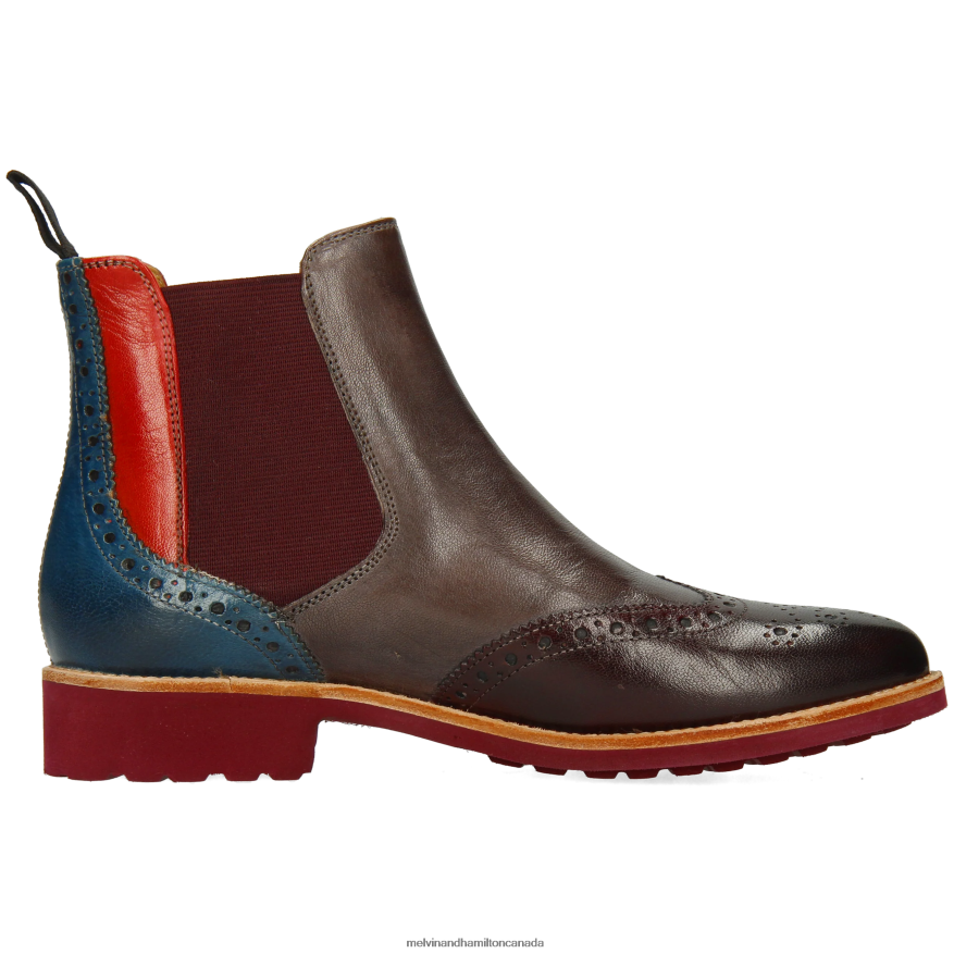 Women Melvin & Hamilton Multi Selina 6 Ankle Boots P4V68P861