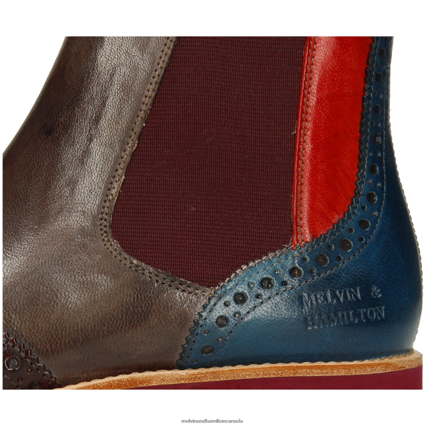 Women Melvin & Hamilton Multi Selina 6 Ankle Boots P4V68P861