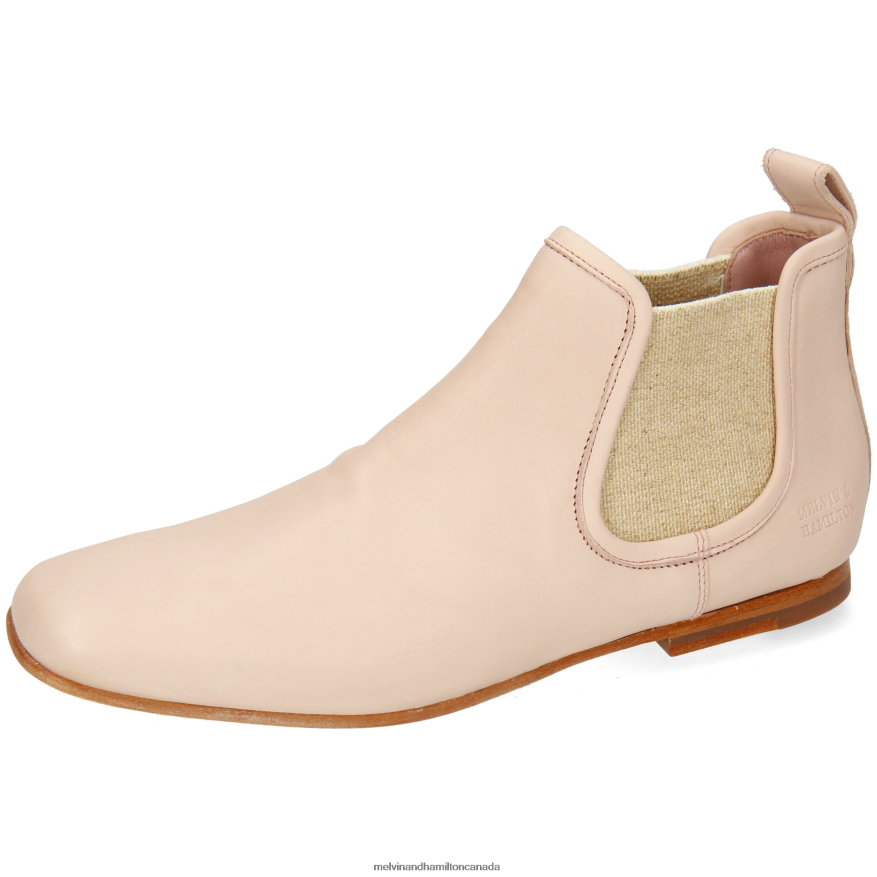 Women Melvin & Hamilton Pink Camilla 3 Ankle Boots P4V68P874