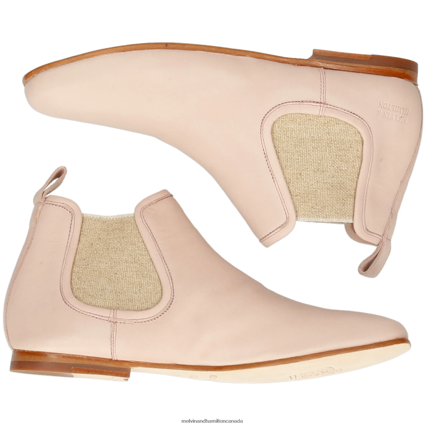Women Melvin & Hamilton Pink Camilla 3 Ankle Boots P4V68P874