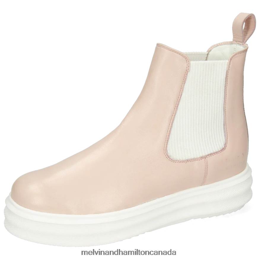 Women Melvin & Hamilton Pink Fay 1 Ankle Boots P4V68P1116