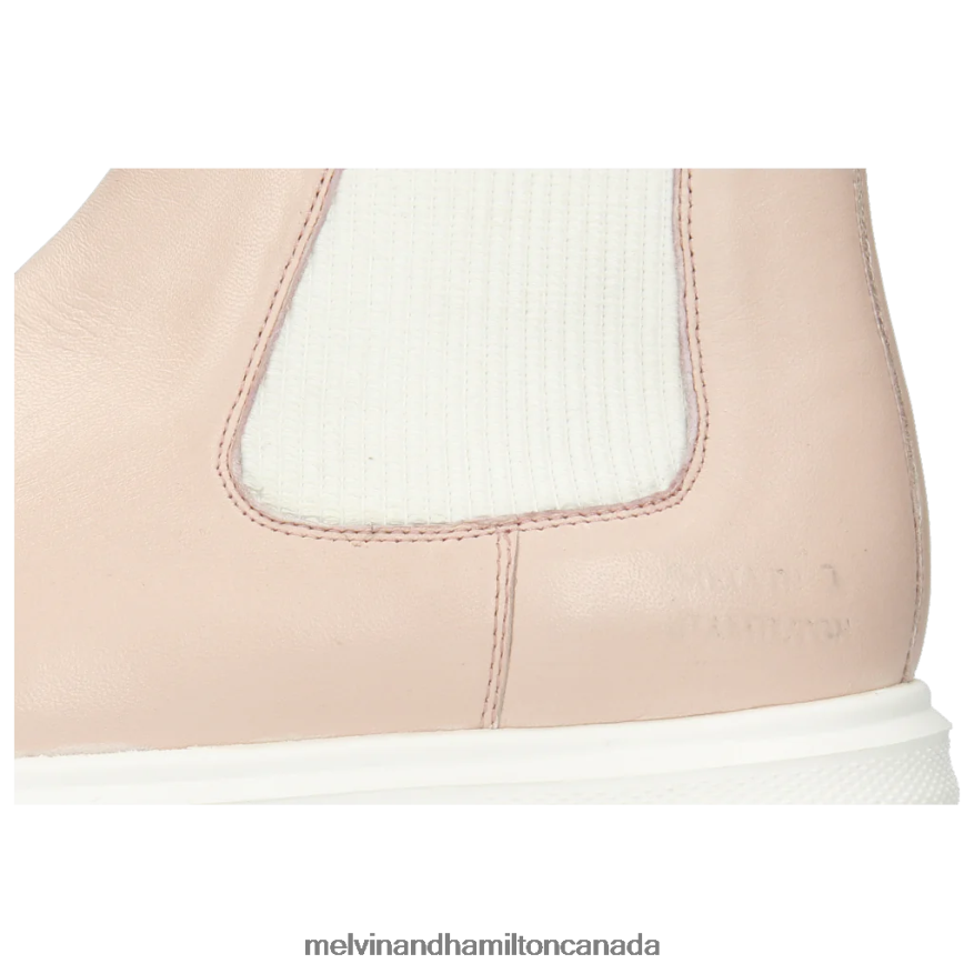 Women Melvin & Hamilton Pink Fay 1 Ankle Boots P4V68P1116