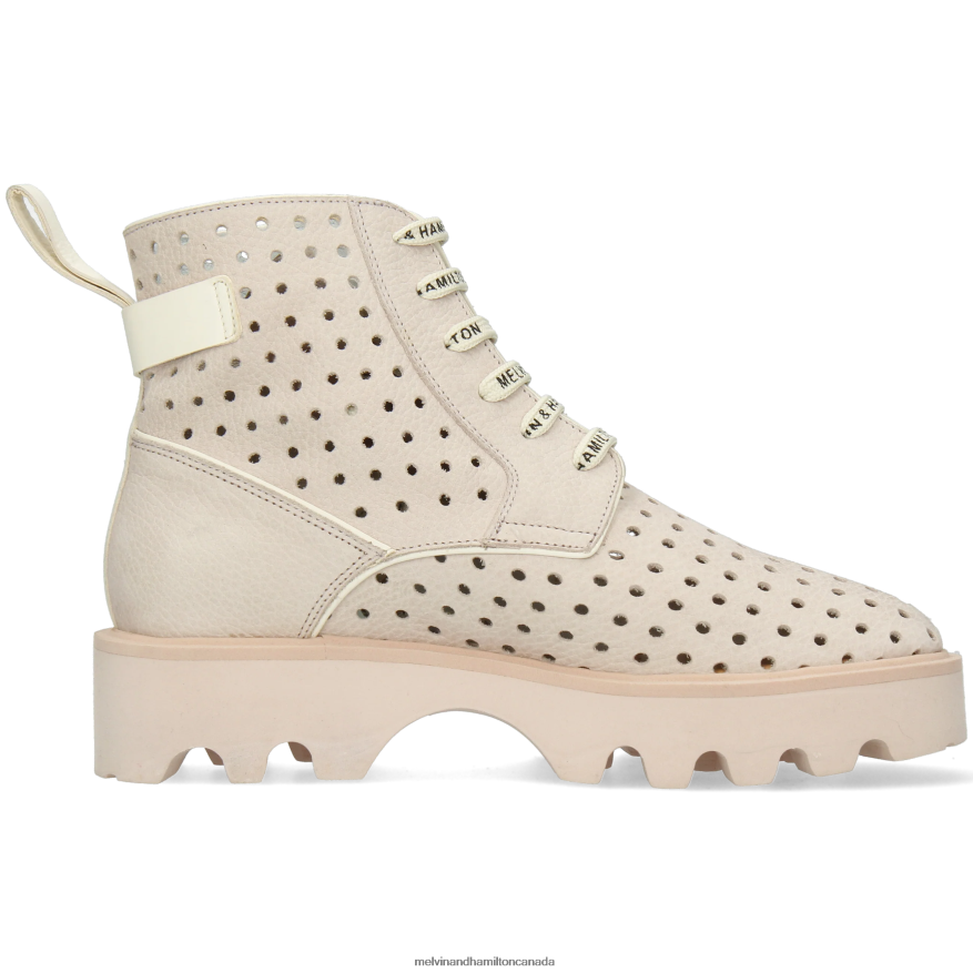 Women Melvin & Hamilton Pink Megan 26 Ankle Boots P4V68P1018