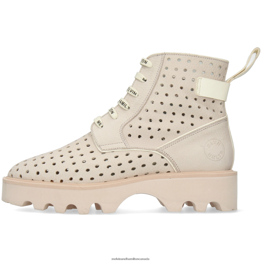 Women Melvin & Hamilton Pink Megan 26 Ankle Boots P4V68P1018