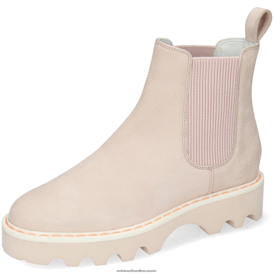 Women Melvin & Hamilton Pink Megan 3R Ankle Boots P4V68P986