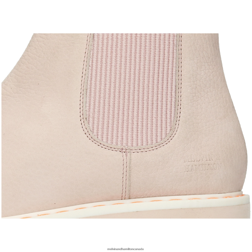 Women Melvin & Hamilton Pink Megan 3R Ankle Boots P4V68P986