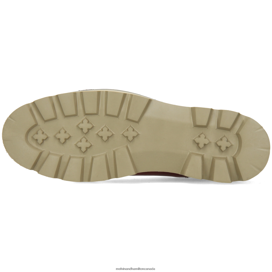 Women Melvin & Hamilton Purple Megan 3 Ankle Boots P4V68P958