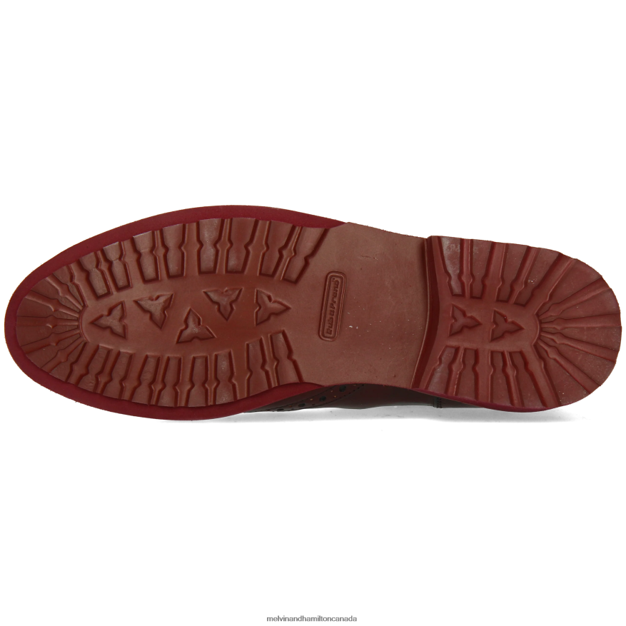 Women Melvin & Hamilton Purple Selina 29 Ankle Boots P4V68P962