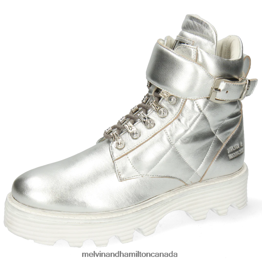 Women Melvin & Hamilton Silver Leonie 11 Ankle Boots P4V68P1102