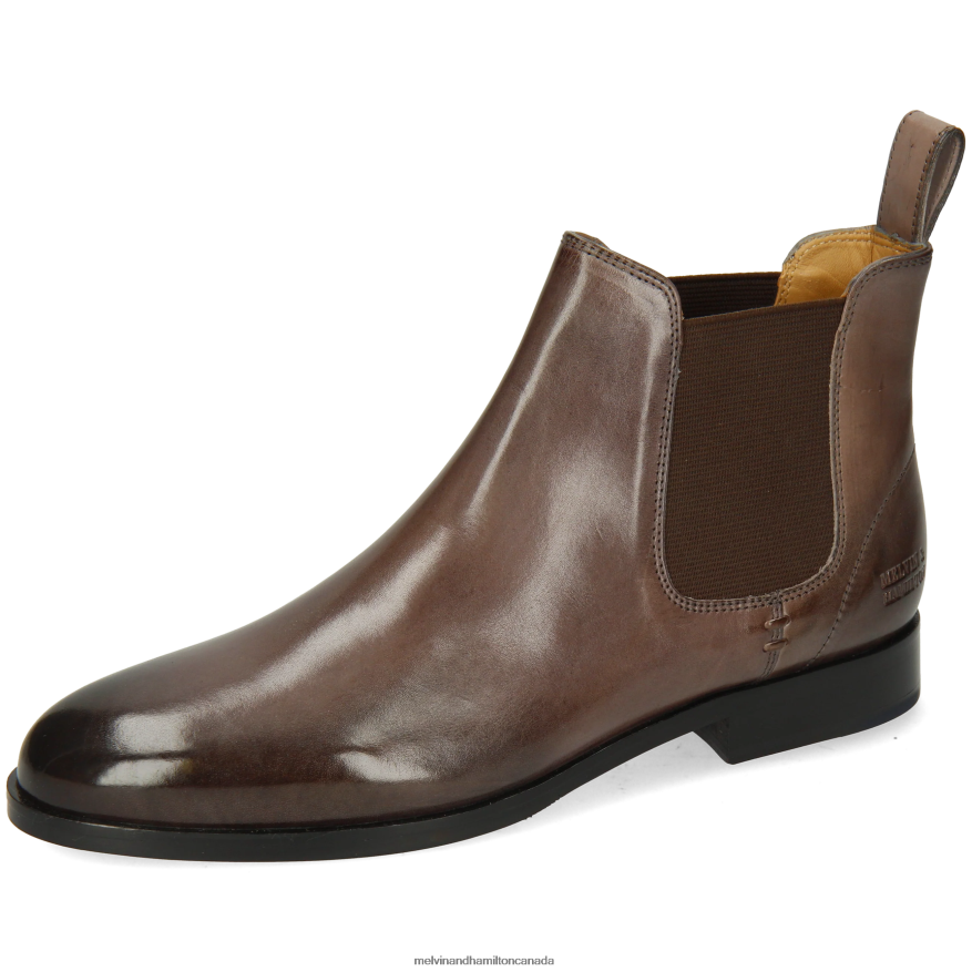 Women Melvin & Hamilton Taupe Susan 10 Ankle Boots P4V68P977