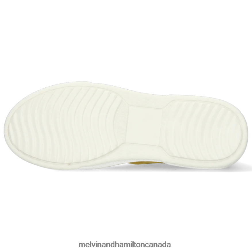 Women Melvin & Hamilton Yellow Hailey 2 Ankle Boots P4V68P1119