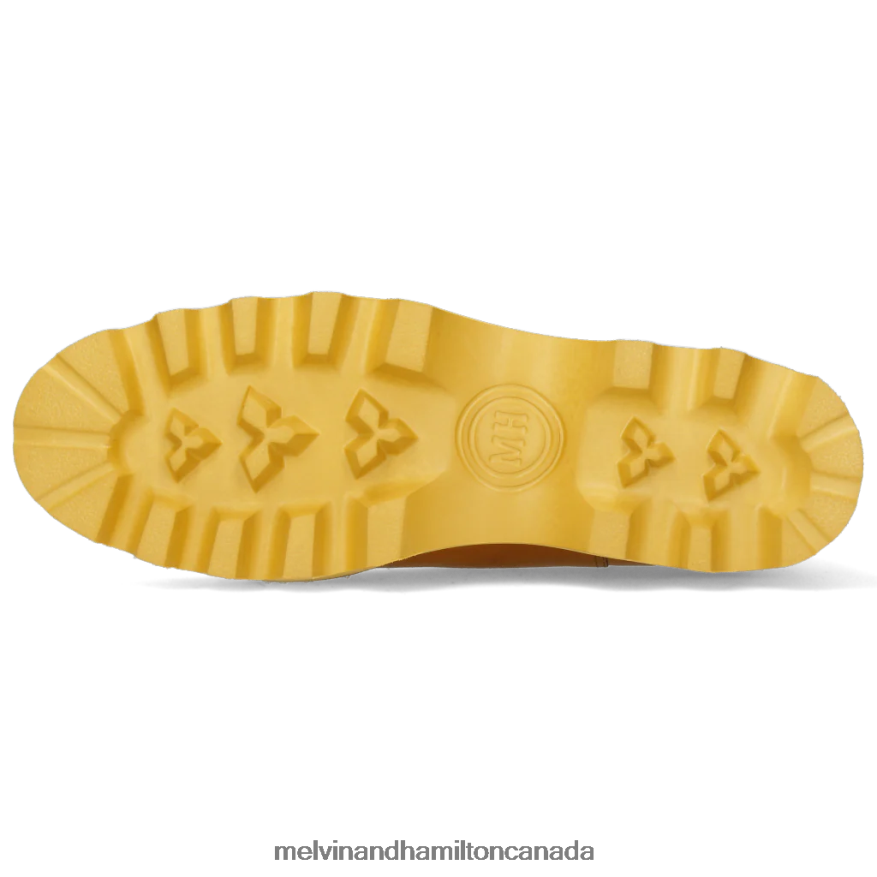 Women Melvin & Hamilton Yellow Megan 3R Ankle Boots P4V68P1043