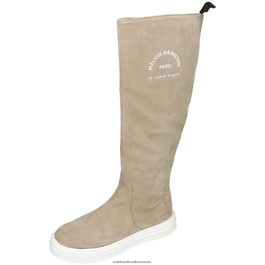 Women Melvin & Hamilton Beige Fay 6 Boots P4V68P1172