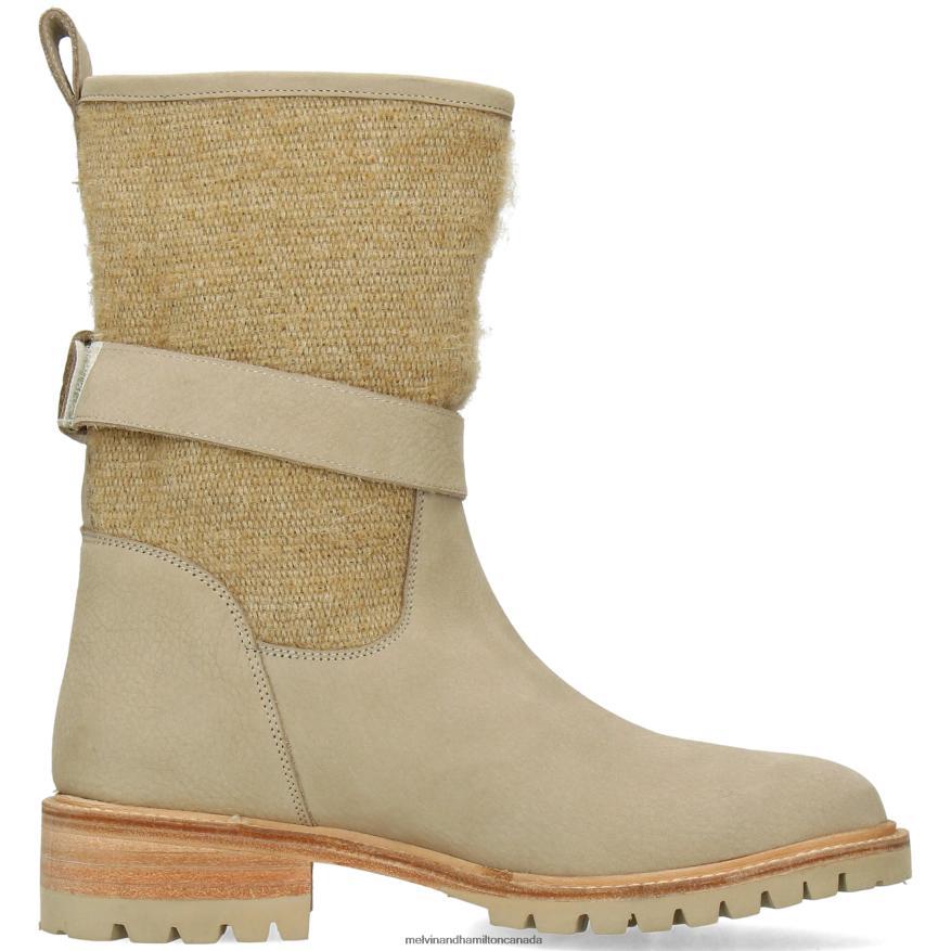 Women Melvin & Hamilton Beige Gina 3 Boots P4V68P1174