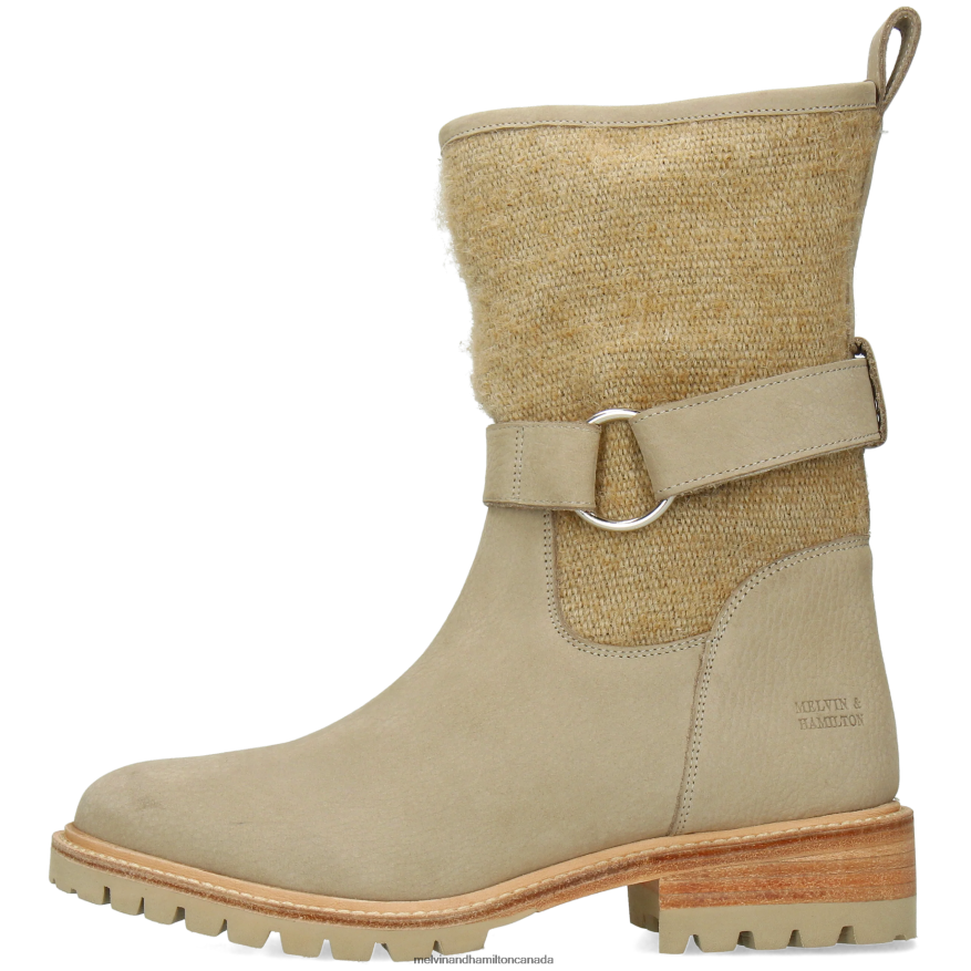 Women Melvin & Hamilton Beige Gina 3 Boots P4V68P1174