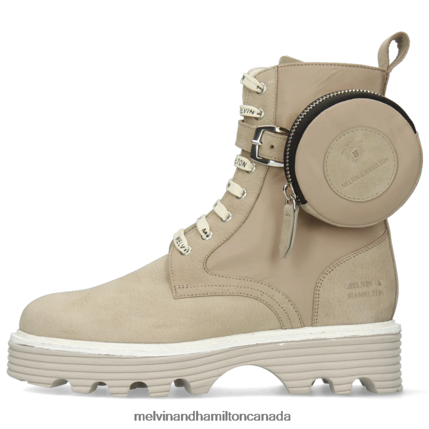 Women Melvin & Hamilton Beige Leonie 14 Boots P4V68P1204