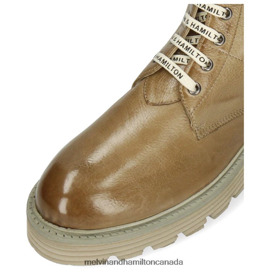 Women Melvin & Hamilton Beige Leonie 8 Boots P4V68P1244