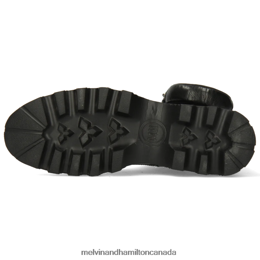 Women Melvin & Hamilton Black Leonie 14 Boots P4V68P1245