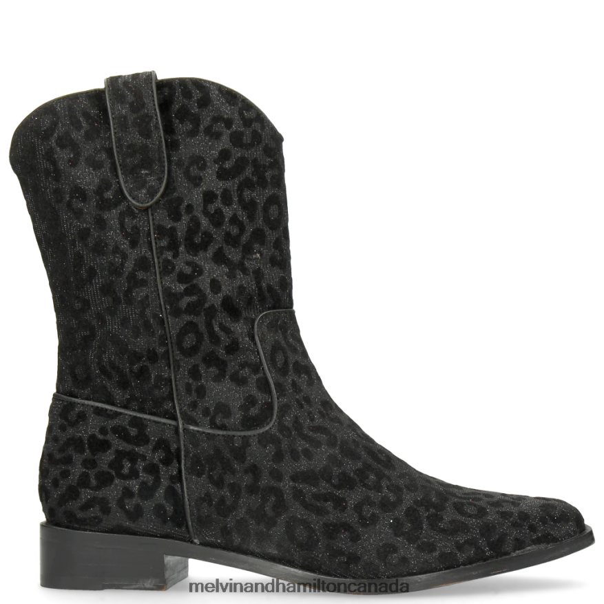 Women Melvin & Hamilton Black Marlin 31 Boots P4V68P1239