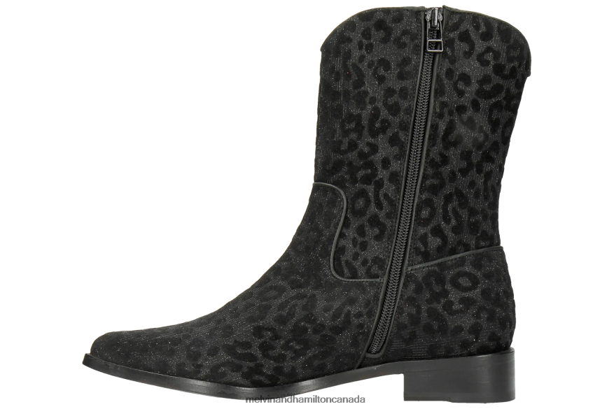 Women Melvin & Hamilton Black Marlin 31 Boots P4V68P1239