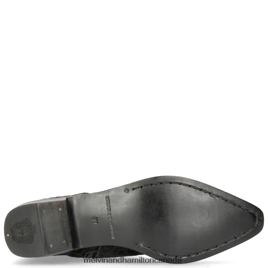 Women Melvin & Hamilton Black Marlin 31 Boots P4V68P1239