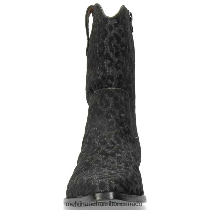 Women Melvin & Hamilton Black Marlin 31 Boots P4V68P1239