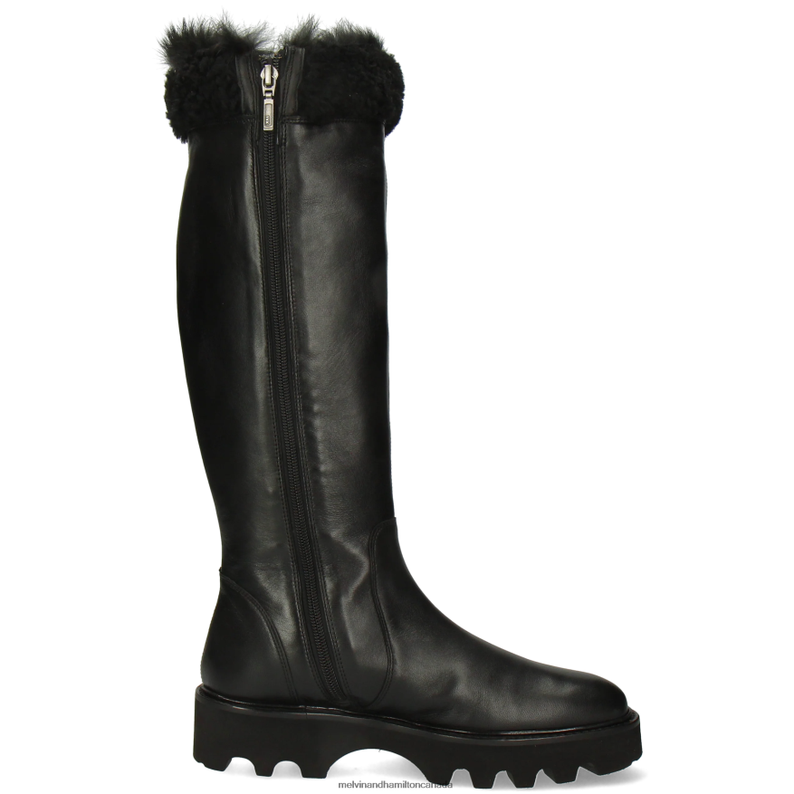 Women Melvin & Hamilton Black Susan 118 Boots P4V68P1181