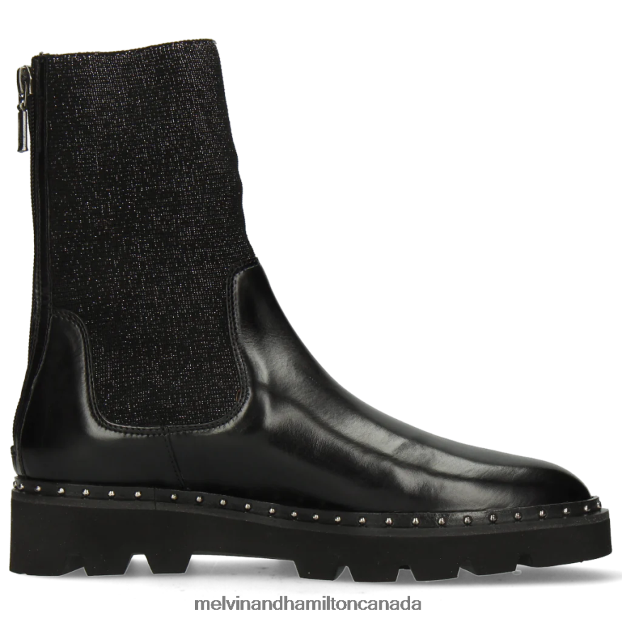 Women Melvin & Hamilton Black Susan 69 Boots P4V68P1169