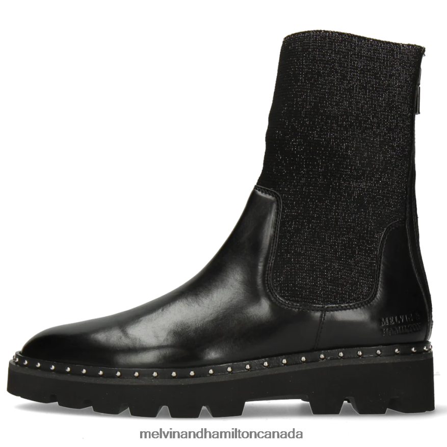 Women Melvin & Hamilton Black Susan 69 Boots P4V68P1169