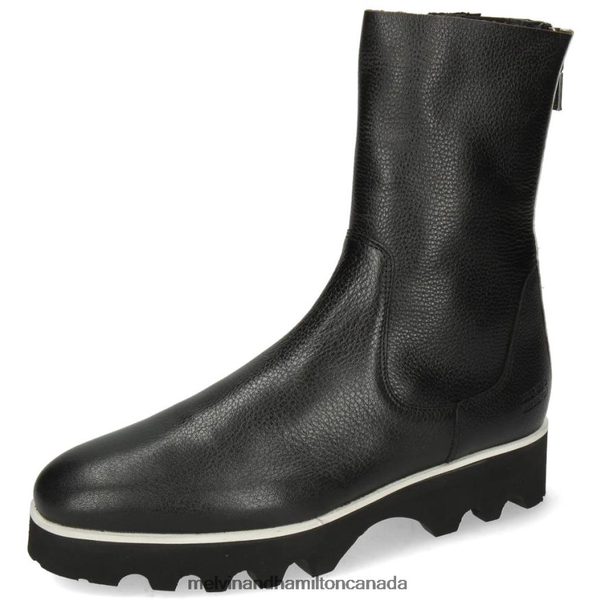 Women Melvin & Hamilton Black Susan 69 Boots P4V68P1178