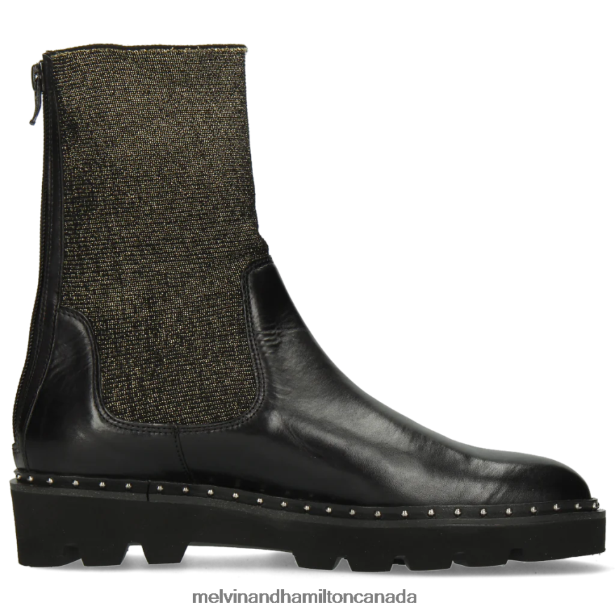 Women Melvin & Hamilton Black Susan 69 Boots P4V68P1224