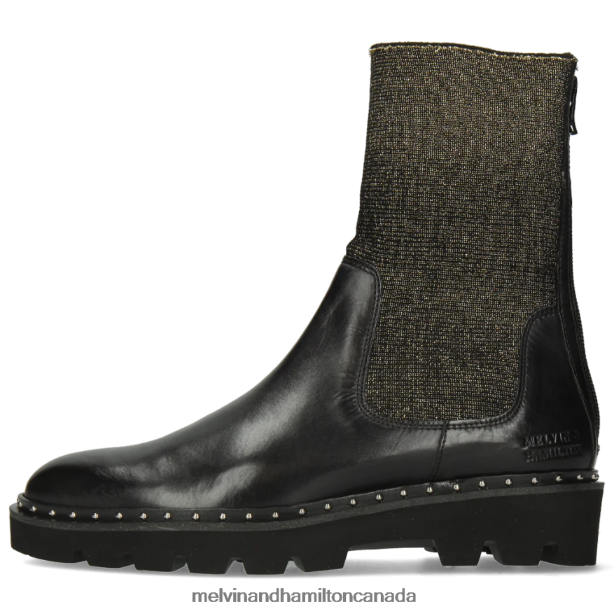 Women Melvin & Hamilton Black Susan 69 Boots P4V68P1224