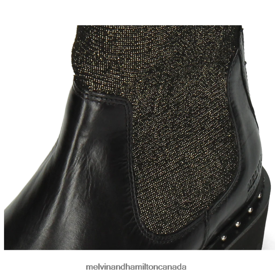 Women Melvin & Hamilton Black Susan 69 Boots P4V68P1224